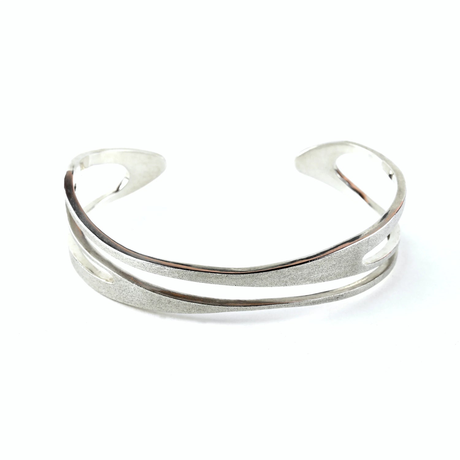 Mens silver cuffs